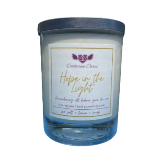 "Hope in the Light" Candle